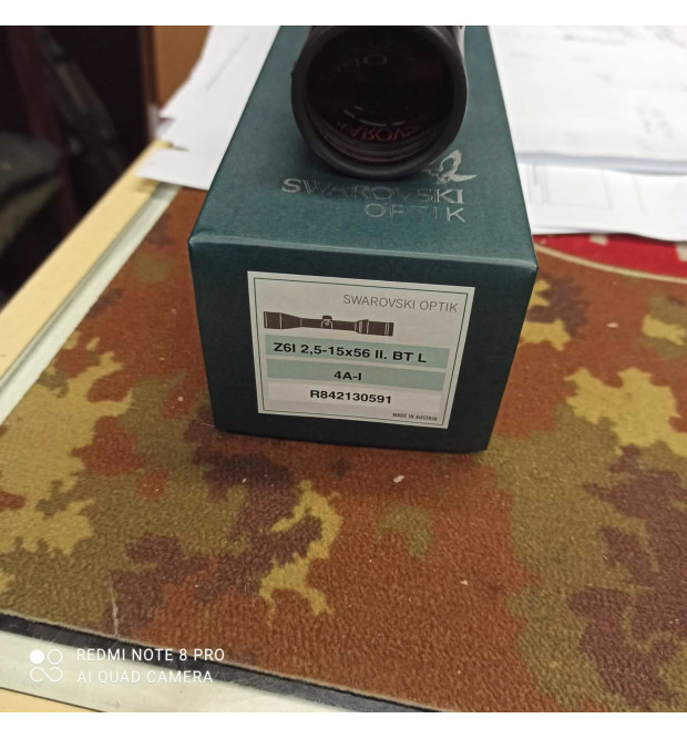 Swarovski Z6 I 2,5-15x56 II BT illuminato Usato