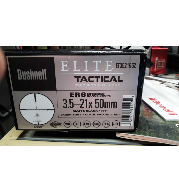 Bushnell Elite Tactical Precision Riflescope 3.5-21x50 mm Usato