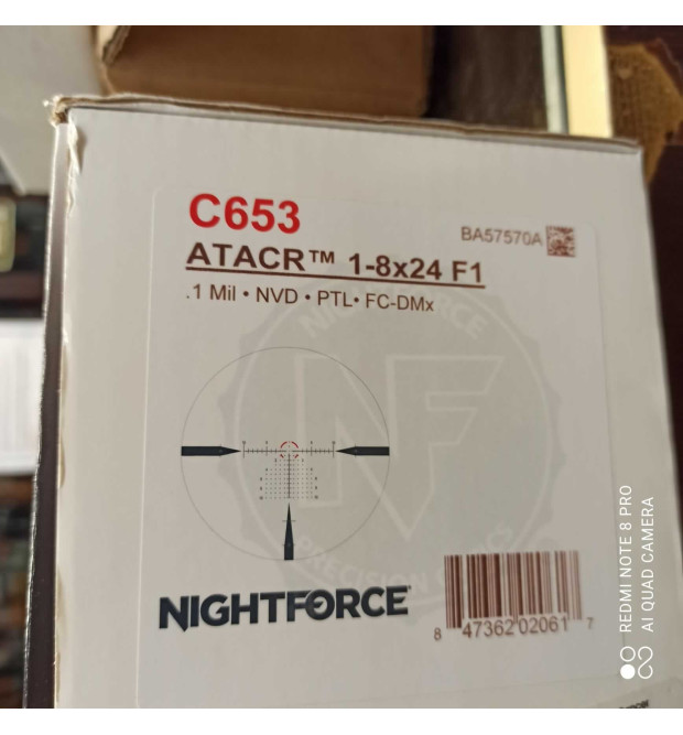 Nightforce ATACR 1-8x24 Usato