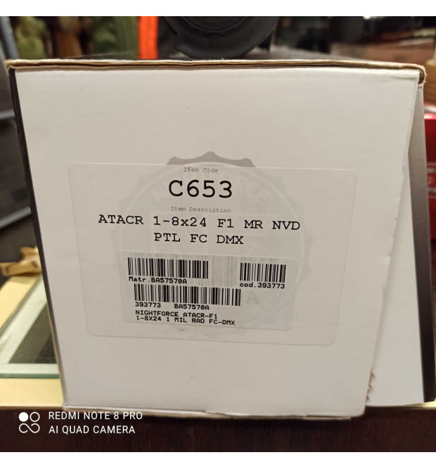 Nightforce ATACR 1-8x24 Usato
