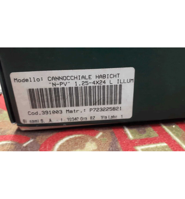 Swarovski Habicht N-PV 1.25-4x24 L Illuminato Usato