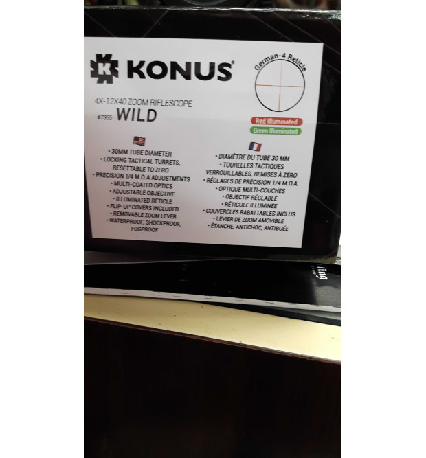 Konus Wild 4-12x40 Konus Wild 4-12x40