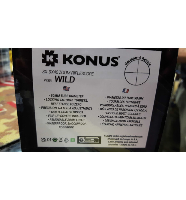 Konus Wild 3X-9x40