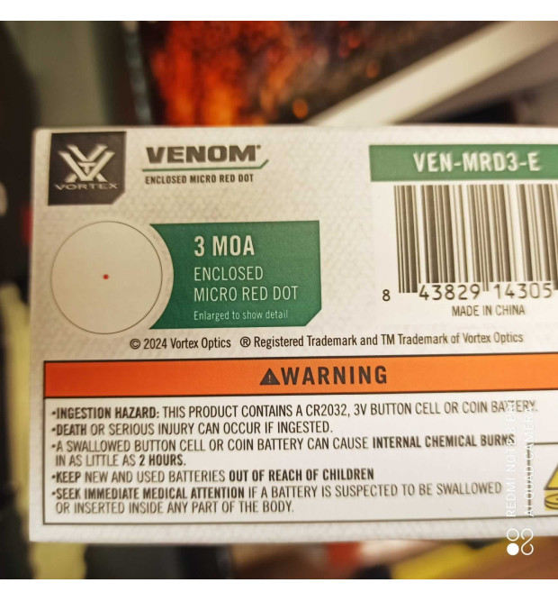 Vortex Venom Punto Rosso 3 MOA Vortex Venom Punto Rosso 3 MOA