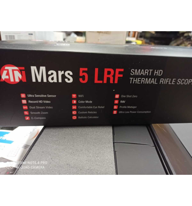 ATN Mars 5 LRF 320/25 Smart HD Thermal Rifle Scope