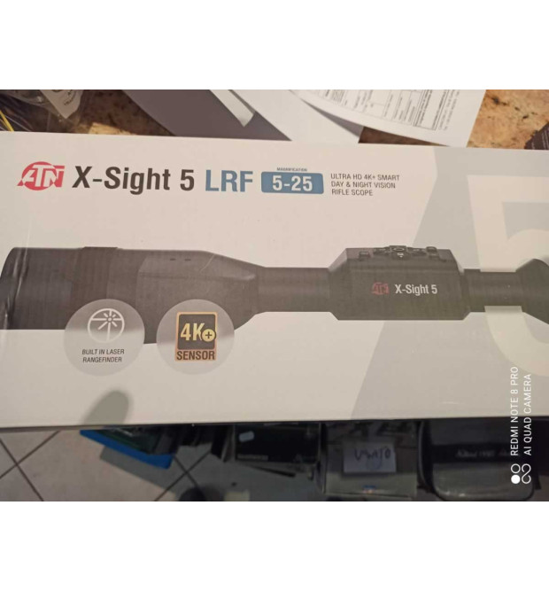 ATN Ottica X-Sight 5 5-25x con Telemetro LRF