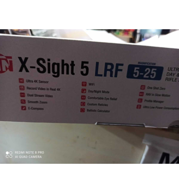 ATN Ottica X-Sight 5 5-25x con Telemetro LRF
