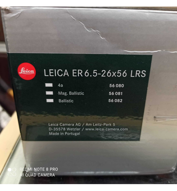 Leica ER 6.5-26x56 LRS Usato