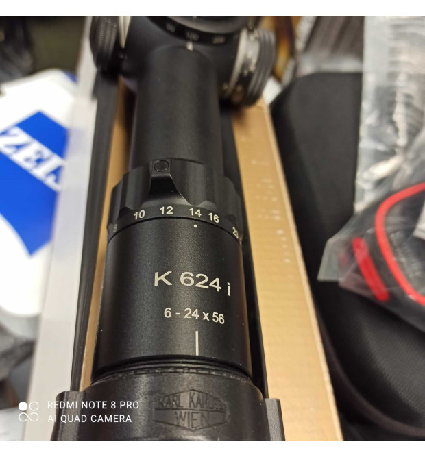 Kahles K624i 6-24x56 illuminato Usato