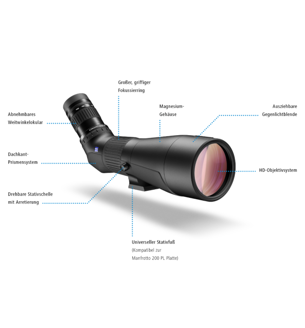 Zeiss Telescopio Conquest Gavia 85