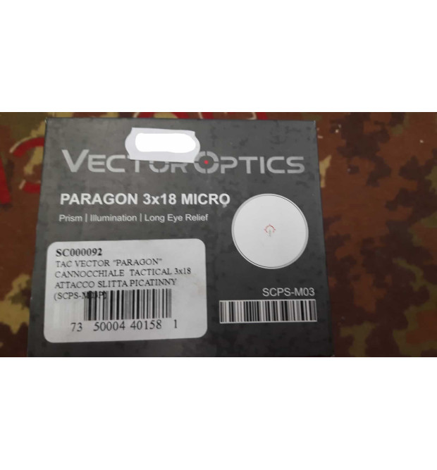 Vector Optics Paragon 3x18 Micro