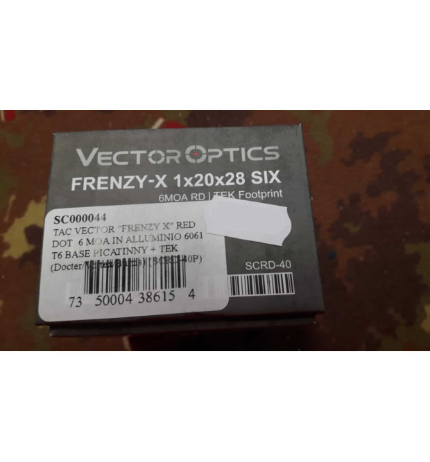 Vector Optics Frenzy-X 1x20x28 SIX