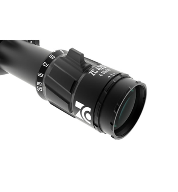 Zero Compromise ZC420 4-20x50 Riflescope Right Wind Turret