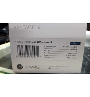 Hawke Vantage IR 4-12x50 Rimfire Subsonic