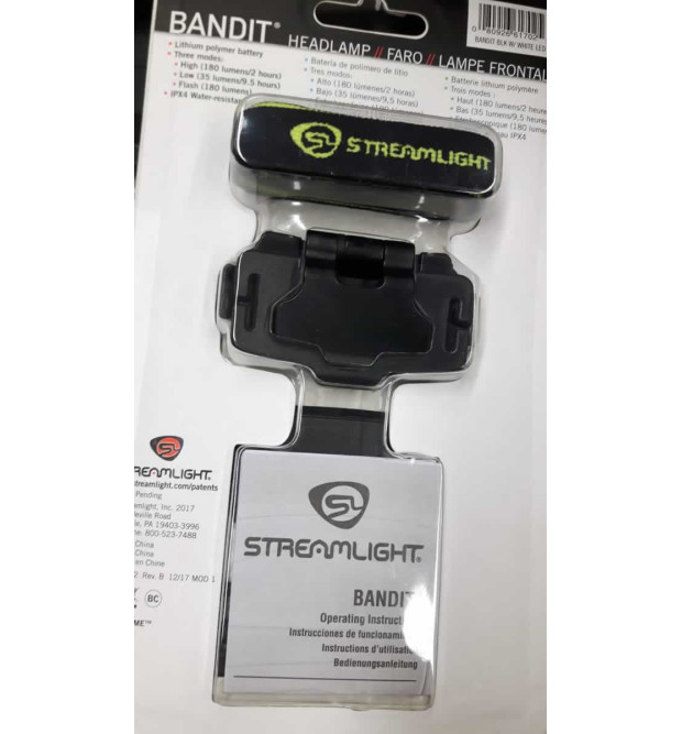 Streamlight Lampada Frontale Bandit