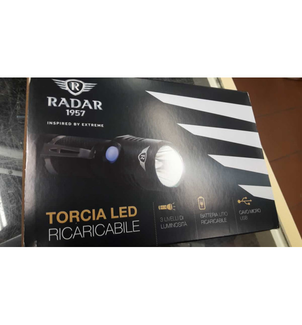 Radar 1957 Torcia Led Ricaricabile Radar 1957 Torcia Led Ricaricabile