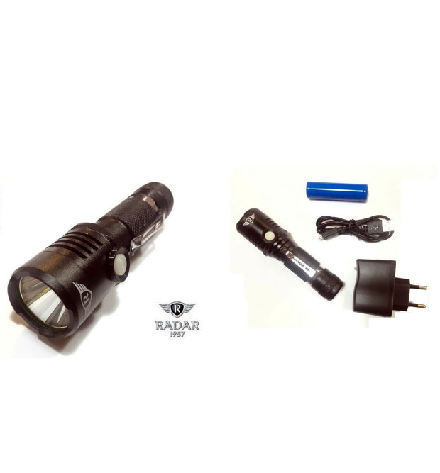 Radar 1957 Torcia Led Ricaricabile Radar 1957 Torcia Led Ricaricabile