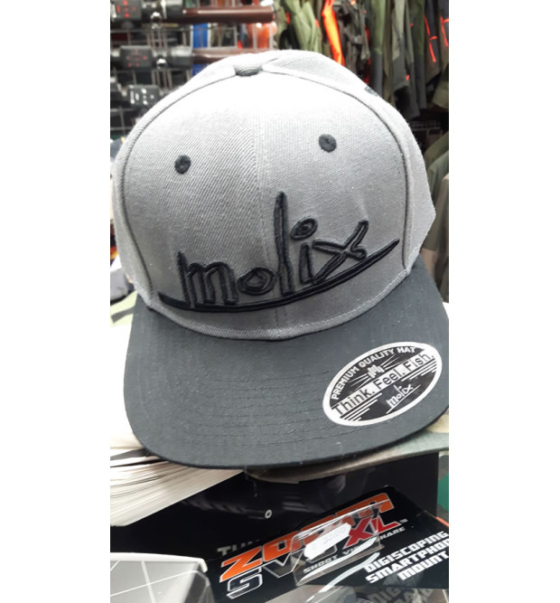 Molix Cappellino Premium Snapback Grey Molix Cappellino Premium Snapback Grey