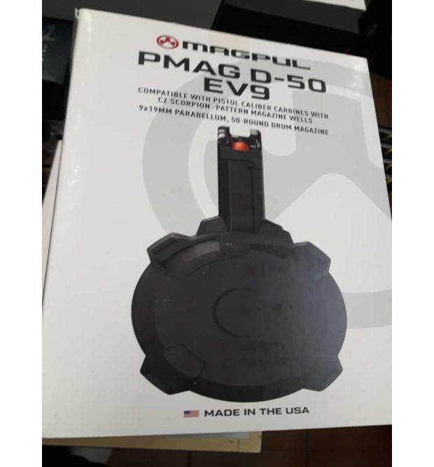 Magpul Caricatore PMAG D-50 EV9 per CZ Skorpio