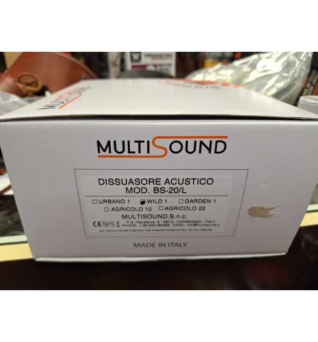Multisound Dissuasore acustico BS-20/L Wild 1 Multisound Dissuasore acustico BS-20/L Wild 1