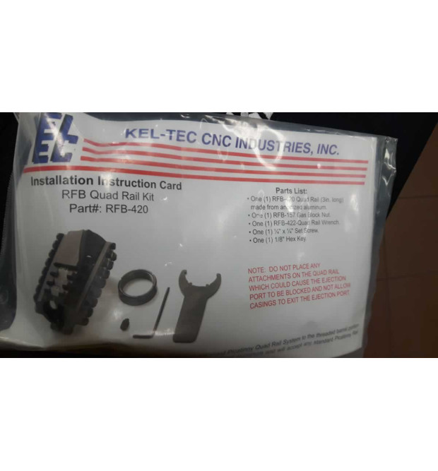 Kel Tec Quad Rail/Riser Combo Kel Tec Quad Rail/Riser Combo