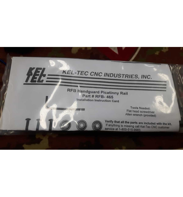 Kel Tec Handguard Picatinny Rail