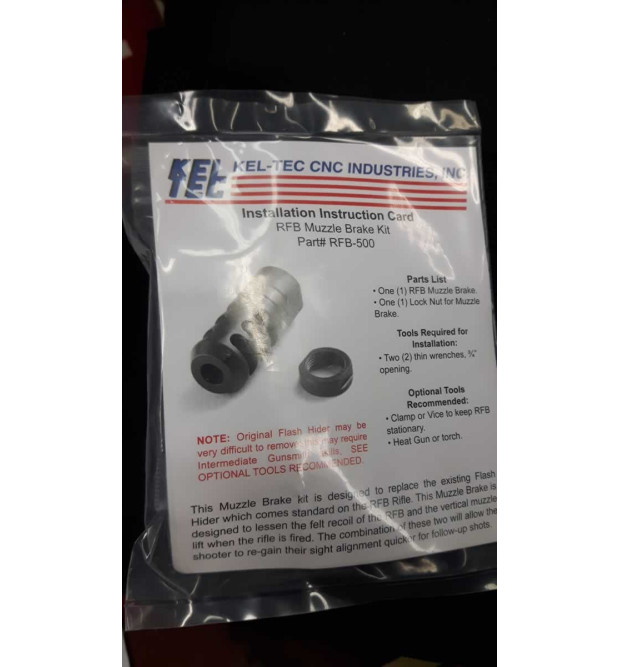 Kel Tec Muzzle Brake Kit