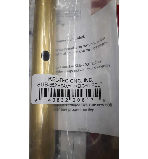 Kel Tec SUB2000 Heavy Weight Bolt