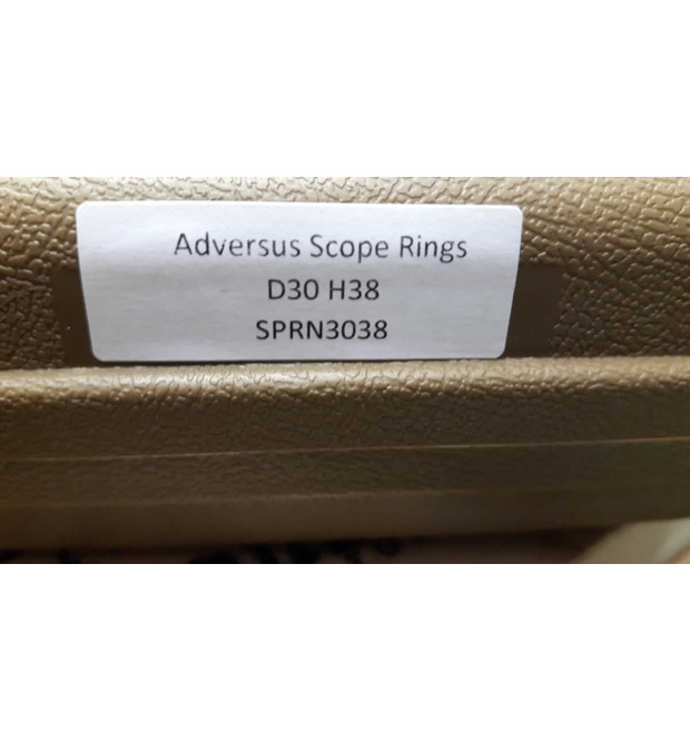 Audere Adversus Scope Rings Height 38 Diam 30