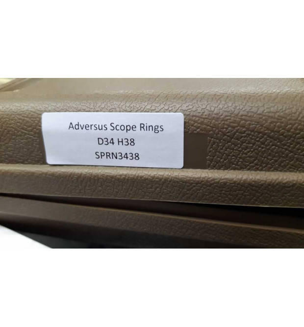 Audere Adversus Scope Rings Height 38 Diam 34