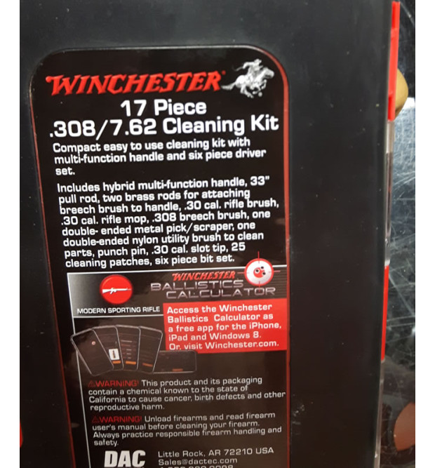 Winchester Kit Pulizia cal.308/7.62