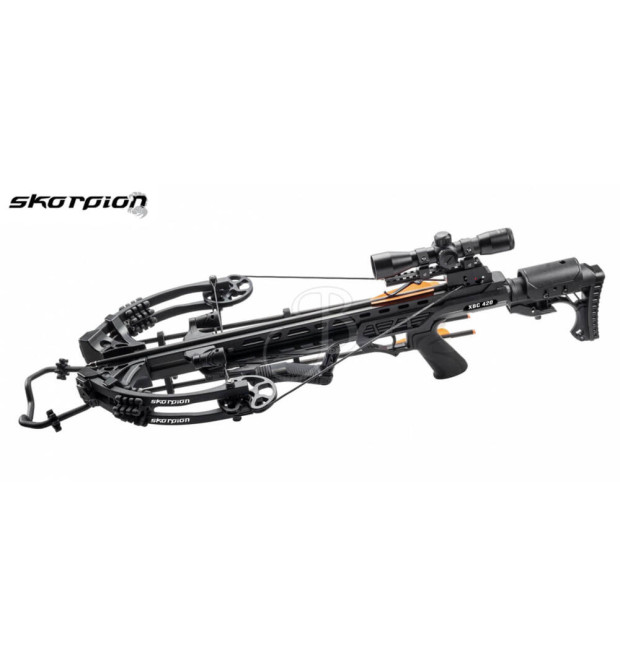 Skorpion XBC 420 Crossbow Balestra Compound XBC420 Black 405 fps