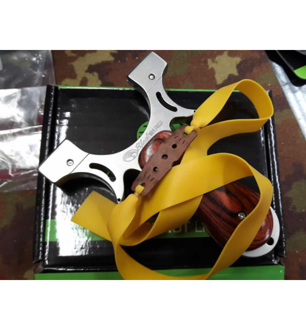 Black Bird Fionda Slingshot Butterfly Wood L1