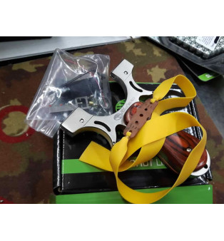 Black Bird Fionda Slingshot Butterfly Wood L1