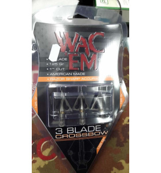 WAC'EM Punta Caccia 3 Lame fisse 125GR