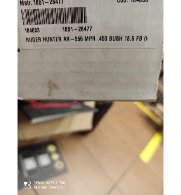 Ruger Hunter AR-556MPR cal. 450 Bushmaster