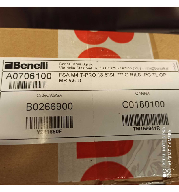 Benelli M4 cal. 12 Mag.