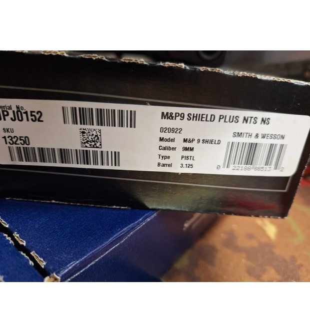 Smith & Wesson Shield Plus cal. 9x19