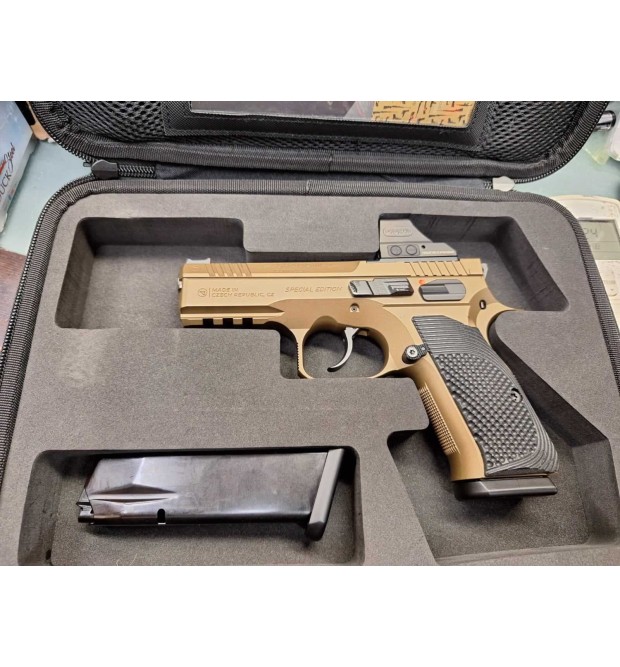 CZ Shadow 2 Compact Bronze + Holosun Limited Edition cal.9x19