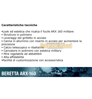 Beretta ARX 160 cal.22 LR