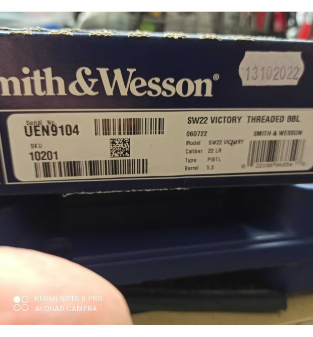 Smith & Wesson Victory cal. 22 LR