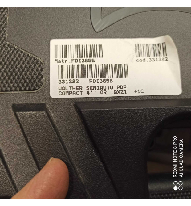Walther PDP Compact OR cal. 9x21