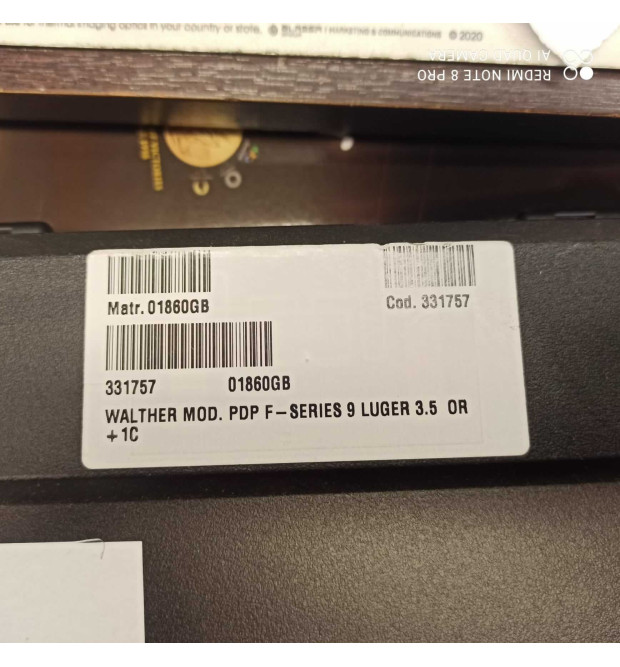 Walther PDP F cal. 9x19