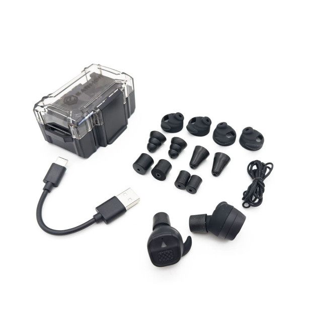 Earmor M20 Tappi Otoprotettori Elettronici BK Earmor M20 Tappi Otoprotettori Elettronici BK
