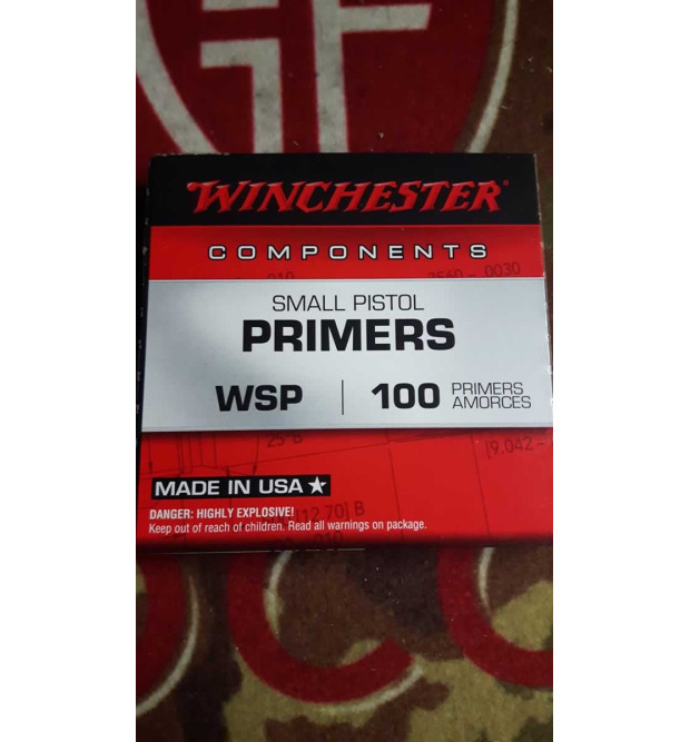 Winchester Small Pistol Primers WSP