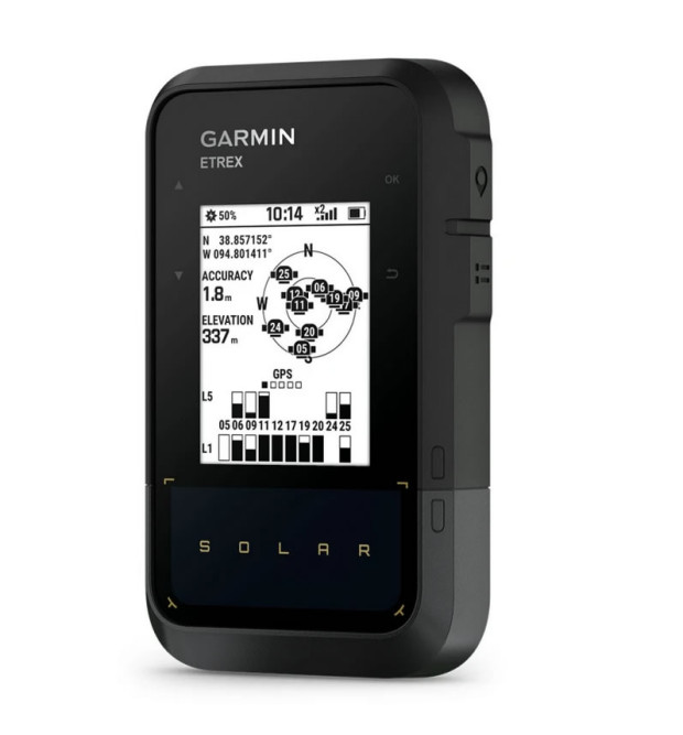 Garmin eTrex Solar GPS portatile a energia solare