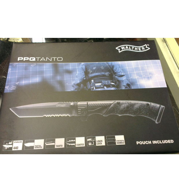 Walther tactical knife PPQ Tanto Walther tactical knife PPQ Tanto
