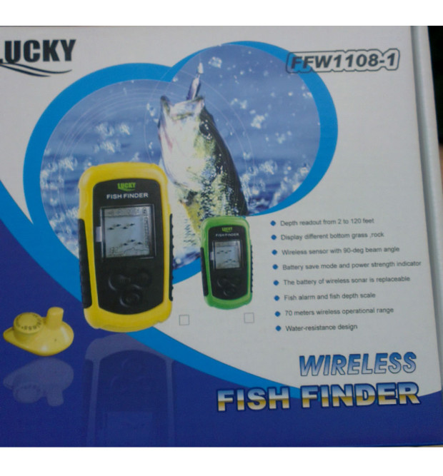 Ecoscandaglio Fish Finder Lucky FFW 1108-1