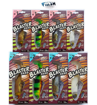 Fiiish Blaster Shad Esca per luccio