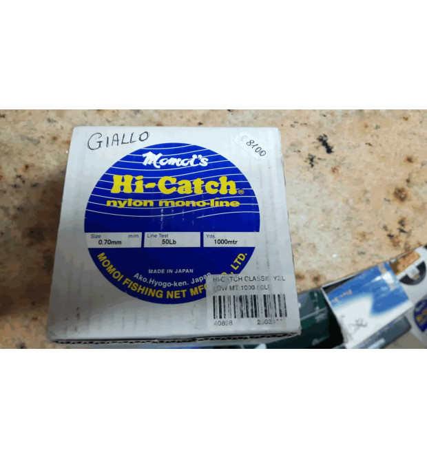 Momoi Hi-Catch Classic Yellow 50 LB 0.7 mm